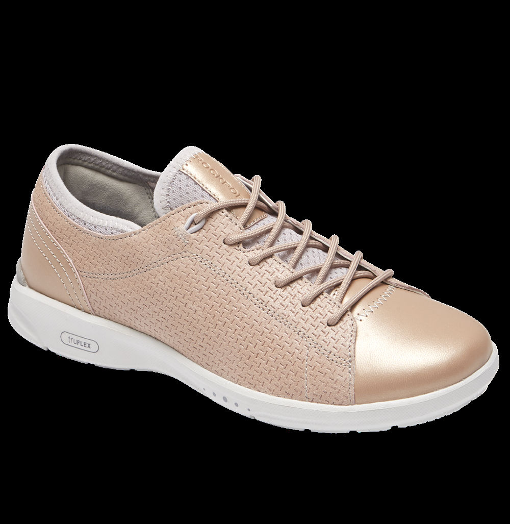 Rockport Sneakers For Womens Pink - truFLEX Lace-to-Toe - GV6078139